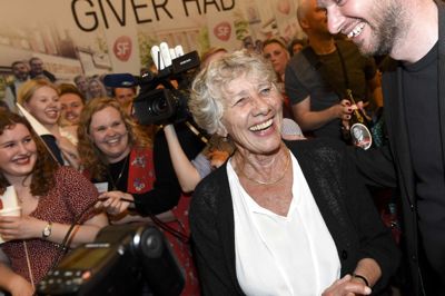 Liselotte Sabroe/Ritzau Scanpix. Margrete Auken (SF), som også de københavnske vælgere har kunnet stemme på, er partiets spidskandidat.