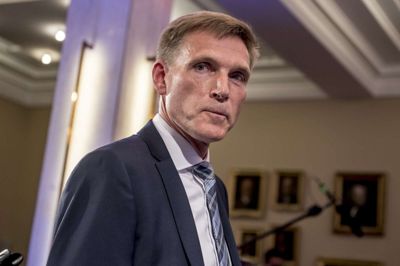 Mads Claus Rasmussen/Ritzau Scanpix. Valgfest hos Dansk Folkeparti med Kristian Thulesen Dahl på Christiansborg i København under Europa-Parlamentsvalget 2019.