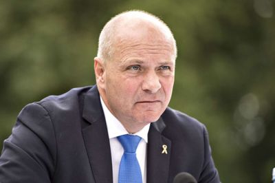 Henning Bagger/Ritzau Scanpix. De to Venstre-politikere Søren Gade og Morten Løkkegaard fik næsten lige mange personlige stemmer.