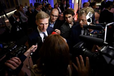 Philip Davali/Ritzau Scanpix. Kristian Thulesen Dahl anerkender efter det voldsomme stemmetab ved valget til EU-Parlamentet, at Dansk Folkeparti skal tage klimadagsordenen seriøst. (Arklivfoto)