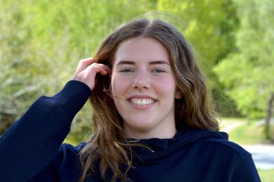 Jasmin Brusberg stillede sig i spidsen for en indsamling til fordel for forskning i sclerose. Hun har selv sygdommen tæt inde på livet. Foto: Privatfoto