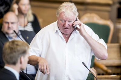 Mads Claus Rasmussen/Ritzau Scanpix. Dansk Folkepartis Kim Christiansen må nøjes med 1156 personlige stemmer, hvilket sender ham ud af Folketinget. Det er over en halvering sammenlignet med valget i 2015.