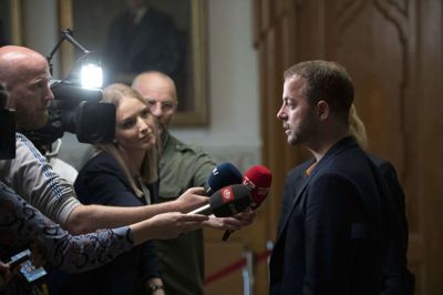 Thomas Sjørup/Ritzau Scanpix. Radikale Venstres Morten Østergaard står i modsætning til både SF og Enhedslisten, når det kommer til, hvordan pengene til et løft af velfærden skal skaffes.