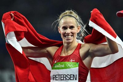 Hækkeløberen Sara Slott Petersen vandt EM-guld og OL-sølv i 2016.