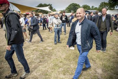 K-formand Søren Pape Poulsen er snart fortid som justitsminister. Her ses han på Folkemødet på Bornholm i sidste uge.