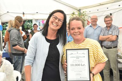 Ann Kongensgaard (tv.) sammen med Ønskelandets leder Anne Hartig Hebsgaard. Foto: Privatfoto
