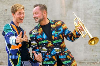 Mek Pek & Mikkel Rugholm gæster Ikast. Foto: PR-foto