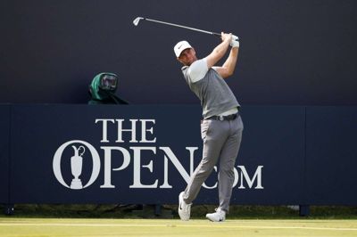 Lucas Bjerregaard deltog i British Open i golf i 2019. Dette års udgave er aflyt og udsat til næste år på grund af coronapandemien.