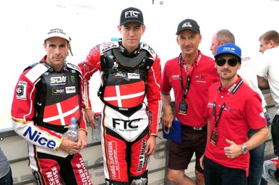 Danmark kører sidste finaledag søndag i par-VM i speedway og ligger samlet på fjerdepladsen inden.