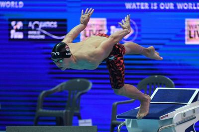 Tobias Bjerg blev nummer ni på tværs af de to semifinaler og missede dermed finalen ved kortbane-EM i Glasgow (arkivfoto).