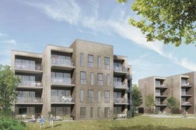 De nye lejligheder i Nørre Snede er
klar til salg. Foto: Privatfoto