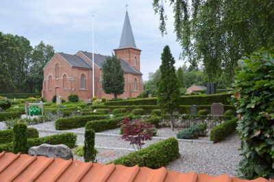 Den 5. september Grove Kirkegård giver en særlig teaterforestilling liv på kirkegården i Grove. ?Foto: Pia B. Jakobsen
