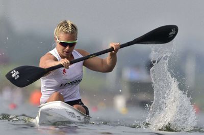 Emma Aastrand Jørgensen vandt i 2016 OL-sølv i 500 meter enerkajak. (Arkivfoto)