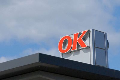 Brandes nye OK-tankstation ventes færdig i slutningen af november. Foto: PR-foto