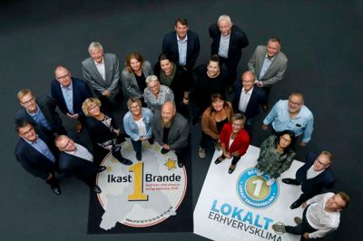 Ikast-Brande Kommune kan for niende gang kalde sig landets mest erhvervsvenlige kommune, og det vækker glæde blandt byrådets medlemmer. Foto: Henrik Ole Jensen