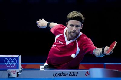 Michael Maze og Roskilde Bordtennis tabte med 2-3 i kampe til østrigske SPG Walter Wels. (Arkivfoto)