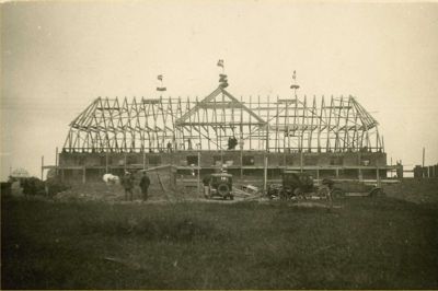 Rejsegilde på De gamles Hjem anno 1931. ? Foto: Ikast Lokalhistorisk Arkiv