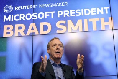 Microsofts formand, Brad Smith, vil have regeringer til hurtigt at sætte regler for brugen af ansigtsgenkendelse.