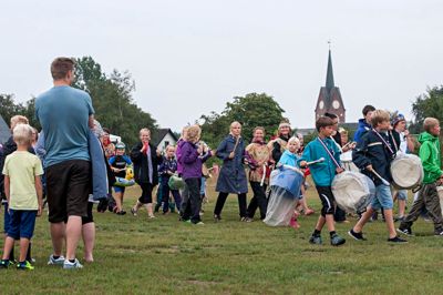 I weekenden sker forskellige aktiviteter rundt i hele kommunen i forbindelse med Frivillig Fredag og Kulturnat blandt andet her i Isenvad. Foto: Jørn Deleuran