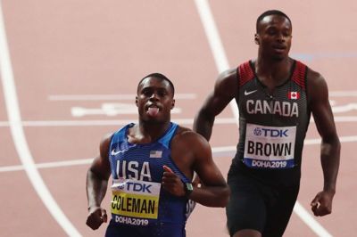 Christian Coleman vandt suverænt VM-guld.