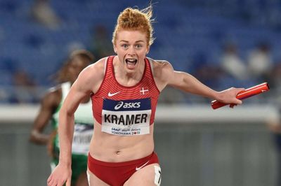 Mathilde U. Kramer var sidste danske løber i stafetten. (arkivfoto)