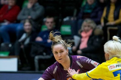 Tonje Løseth og HIH snuppede endnu en sejr. Foto: Tom Laursen