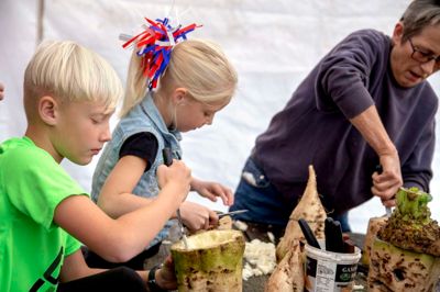 Der er lagt op til nogle hyggelige dage for hele familien på skovmuseet. ?Foto: Privatfoto