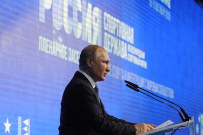 Vladimir Putin holdt torsdag en tale, hvor den russiske præsident garanterede, at landet vil samarbejde med antidopingmyndighederne.