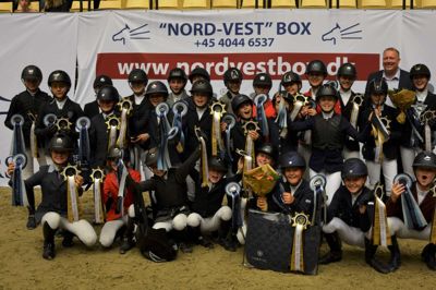 Ryttere fra Dansk Ride Forbunds Nord-Vest Box Cup. Foto: Privatfoto