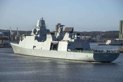 Fregatten "Niels Juel" er blandt de skibe i Søværnet, der bliver tilført nye folk.