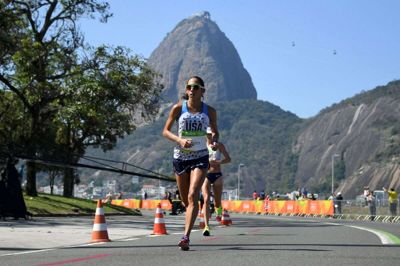 Verdens bedste maratonløbere skal til Sapporo i det nordlige Japan for at dyste om medaljer ved næste års olympiske lege. Billedet her er fra kvindernes maraton ved OL i Rio de Janeiro.