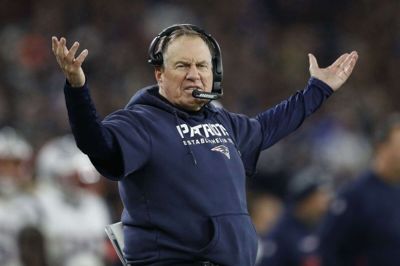 New Englands Patriots' træner, Bill Belichick, havde ikke noget modsvar til Ravens' tunge løbeangreb.