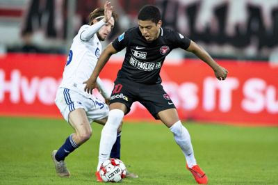 FC Midtjylland og FC København krydser klinger i Herning på søndag. Foto: Henning Bagger/Ritzau Scanpix