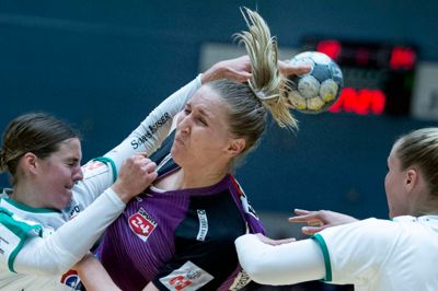 Tonje Løseth fik rødt kort i Randers. Foto: Tom Laursen (arkiv)