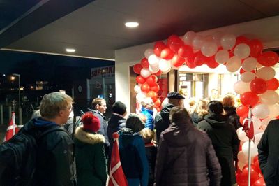 Åbning af ny fakta-butik på Grønlandsgade i Ikast. ?Foto: Thomas Vang Nielsen