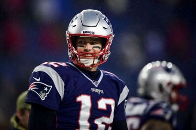 Tom Brady har ført an på banen for New England Patriots i 16 ud af de 17 sæsoner, holdet har vundet mindst ti sejre.