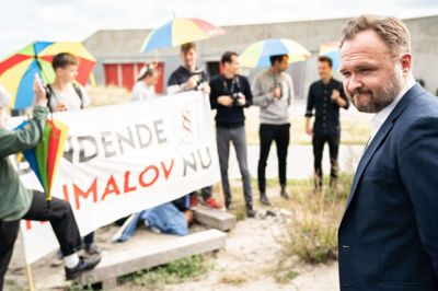 Klima-, energi- og forsyningsminister Dan Jørgensen (S) er manden for bordenden ved klimaforhandlingerne i Folketinget. (Arkivfoto)