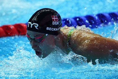 Emilie Beckmann fik sit store internationale gennembrud, da hun i 2017 vandt fire medaljer ved EM på kortbane. Hun er en af de største danske profiler, der har valgt at blive på Det Nationale Træningscenter (NTC). (Arkivfoto)
