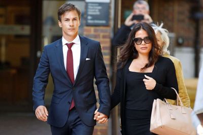 Thorbjørn Olesen ankom 35 minutter før fredagens høring i Isleworth Crown Court. Billedet her er fra den anden høring, der foregik samme sted.