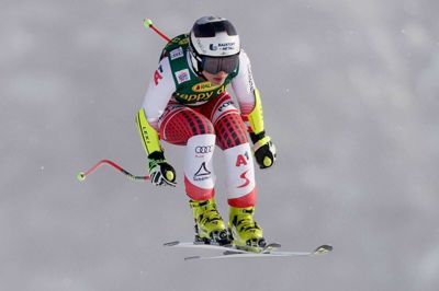Østrigs Nicole Schmidhofer og resten af kvinderne i World Cuppen må rejse fra Val d'Isere uden at være kommet i aktion. (Arkivfoto)