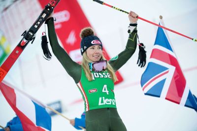 Mikaela Shiffrin har vundet den samlede World Cup tre år i træk og fører den også i denne sæson.