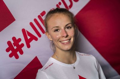- Jeg har sagt til mig selv, at jeg også er nødt til at kigge langsigtet på det, fordi jeg gerne vil spille badminton om ti år, siger Mia Blichfeldt til DR. (Arkivfoto)