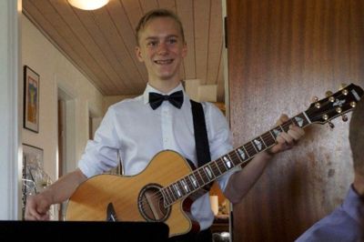 Nikolai Thorkildsen var i praktik hos kendt musiker, der ønsker at være anonym. Foto: Privatfoto