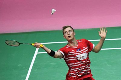 Viktor Axelsen gik torsdag videre til kvartfinalen ved All England. (Arkivfoto)