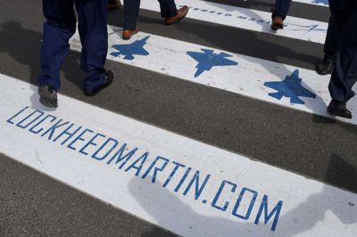 Lockheed Martin, som er en af verdens største våbenproducenter, havde et godt 2019. (Arkivfoto)