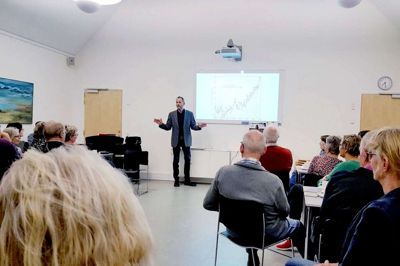 Befolkningen har en forpligtigelse til at hjælpe U-landene i forbindelse med de store klimaudfordringer, mener TV-metrolgen Mikael Jarnvig Foto: Privat