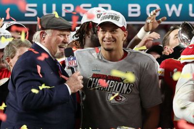 Patrick Mahomes blev kåret som MVP efter sejren over San Francisco 49ers.
