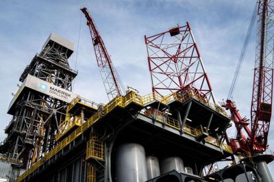 Maersk Drilling har siden april stået på egne ben, efter at det blev udskilt fra Mærsk-koncernen og blev børsnoteret i april. Det er derfor første gang, at det kan præsentere et selvstændigt årsregnskab. (Arkivfoto)