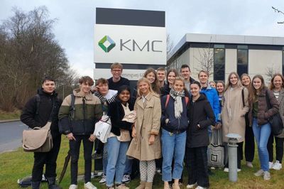 2x samlet foran KMC i Brande. Foto: privatfoto
