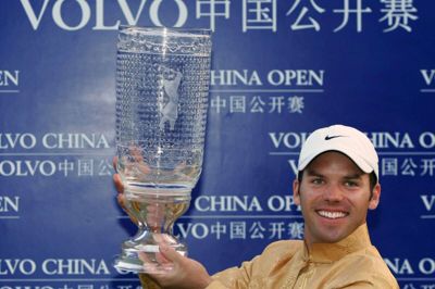 Paul Casey har tidligere vundet golfturneringen Volvo China Open, som ikke gennemføres i april på grund af udbruddet af coronavirus. (Arkivfoto)